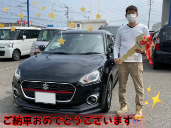 S様のスイフトをご納車いたしました！！
